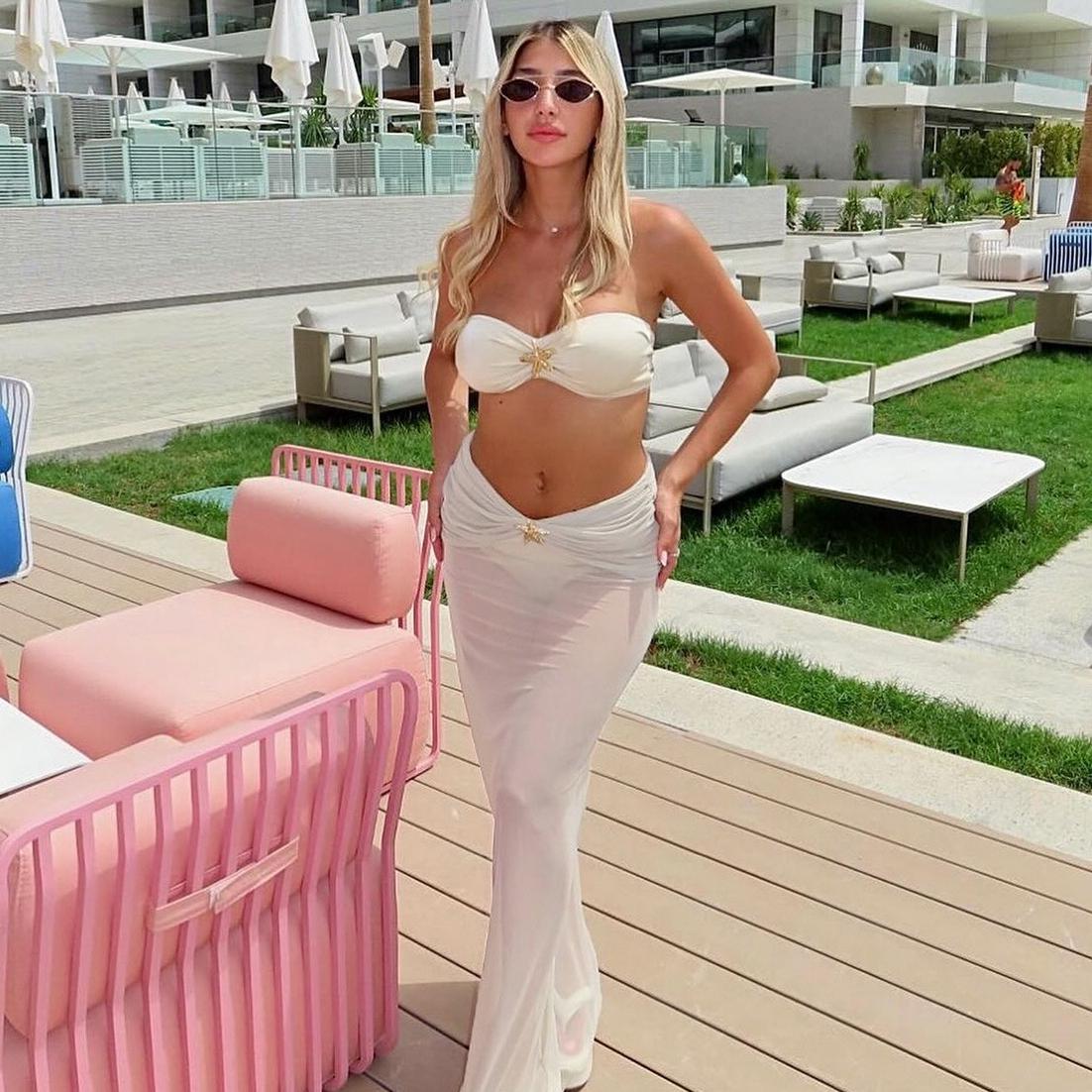 Three Piece Set Bikini Bikini Sexy Split Women Swimsuit Swimsuit Beach Dress Bella Mia